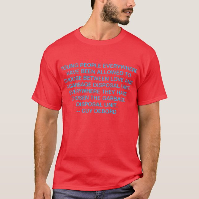 Camiseta debord del individuo (Anverso)