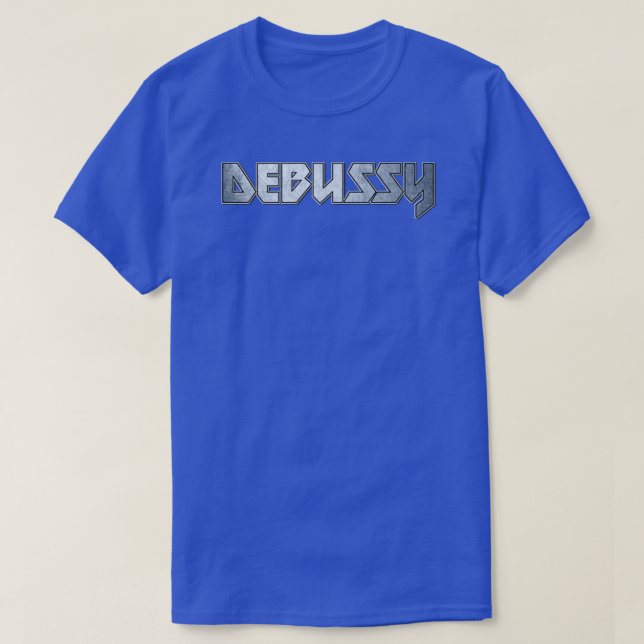 Camiseta Debussy (Diseño del anverso)