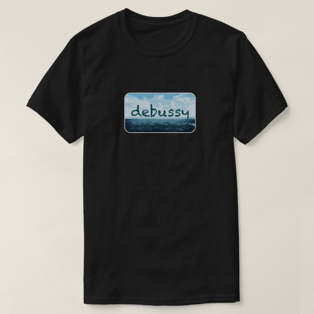 CAMISETA DEBUSSY (Diseño del anverso)