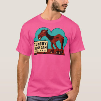 Camiseta Decadencia de viaje de la cosecha de caballos de h