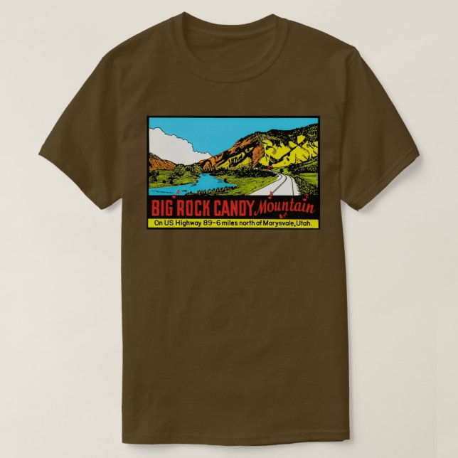 Camiseta Decadencia de viajes de la época de Utah en Big Ro (Diseño del anverso)