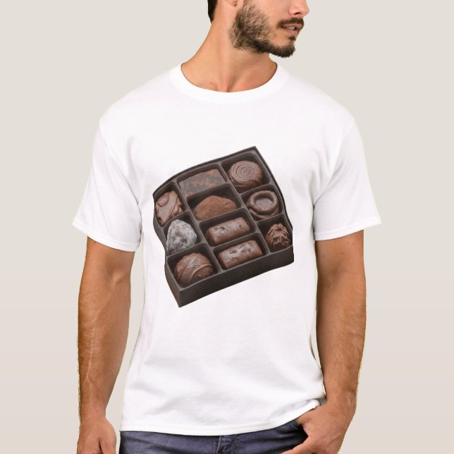 Camiseta Decadentes tragaluces de chocolate (Anverso)