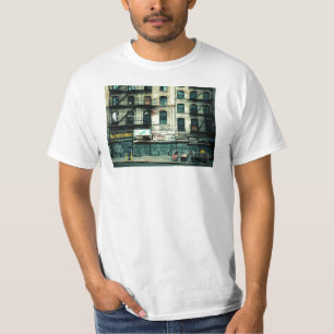 Camiseta Decaimiento en Canal Street, Chinatown