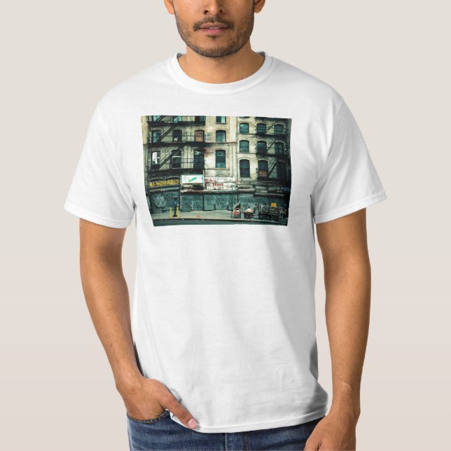 Camiseta Decaimiento en Canal Street, Chinatown (Anverso)