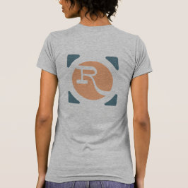 Camiseta Decal de simplicidad de Raster R