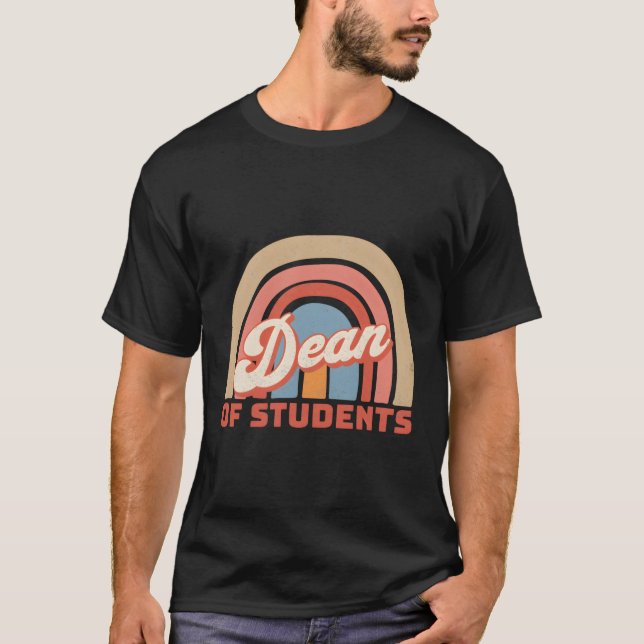 Camiseta Decano De Estudiantes Agradeciendo A Los Profesore (Anverso)