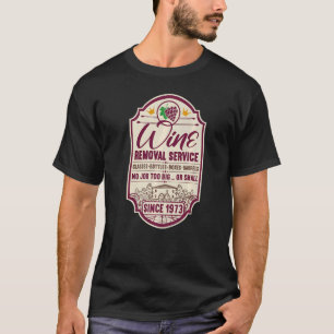Camiseta Decantador de vino con etiqueta de cumpleaños 49 I