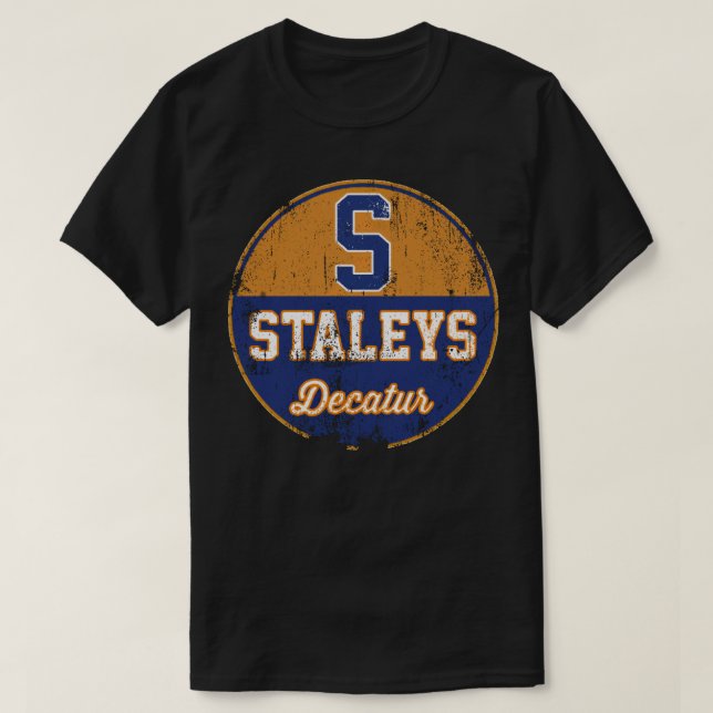 Camiseta Decatur Staleys Pegatina (Diseño del anverso)