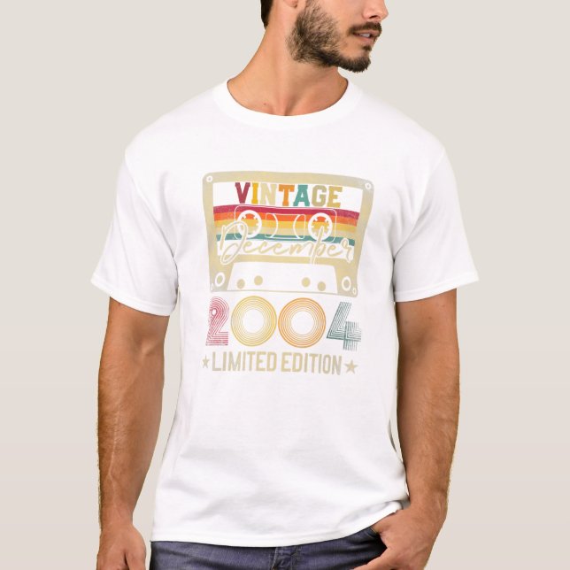 Camiseta December 2004 Birthday (Anverso)