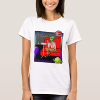 Decenio de 1970 Retro Extraterrestre en Disco Loun