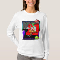 Decenio de 1970 Retro Extraterrestre en Disco Loun