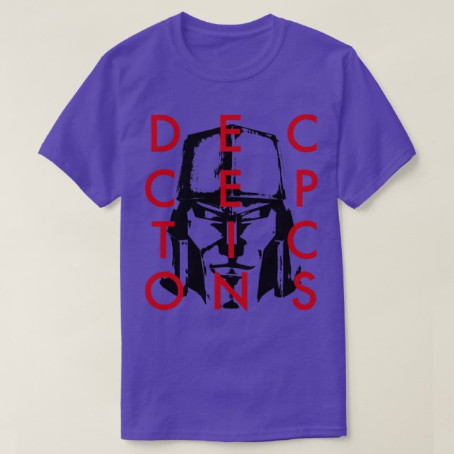CAMISETA DECEPTICON STACKED (Diseño del anverso)