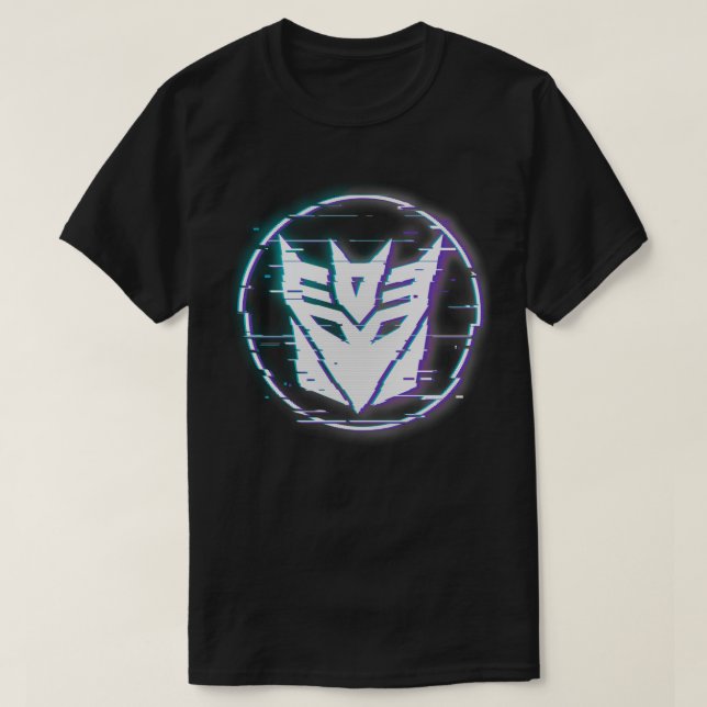 Camiseta Decepticons Glitch (Diseño del anverso)