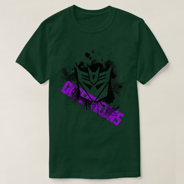 Camiseta DECEPTICONS Trash Polka style (Diseño del anverso)