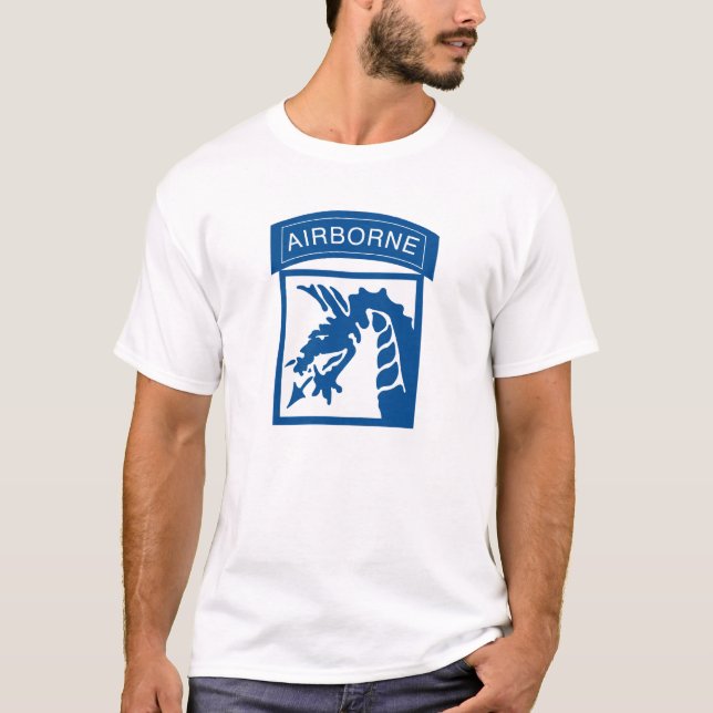Camiseta décimo octavo Airborne Corp (Anverso)