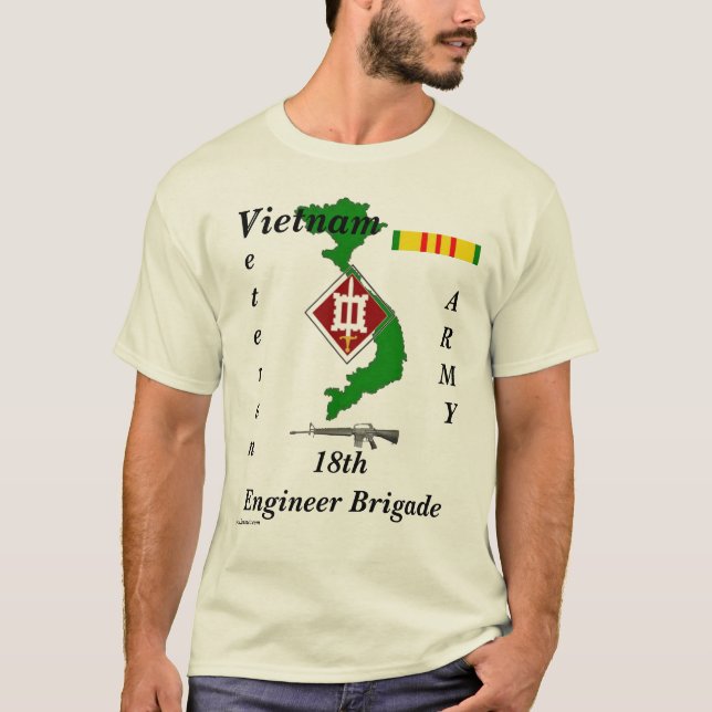 Camiseta décimo octavo Ingeniero BDE-T (Anverso)