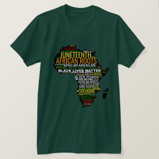 Camiseta Decimoctava historia negra en África causa vidas n