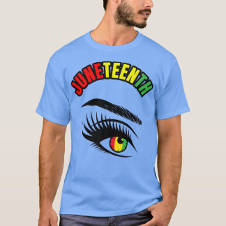 Camiseta Decimoctava Historia Negra Hombres Mujeres Niños P