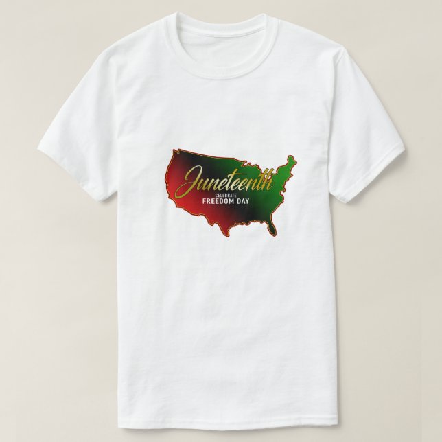 Camiseta Decimoctava Independencia Negra (Diseño del anverso)