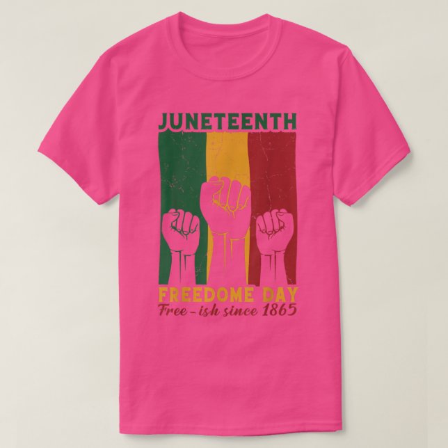 Camiseta Decimoctavo Día de la Independencia, orgullo negro (Diseño del anverso)