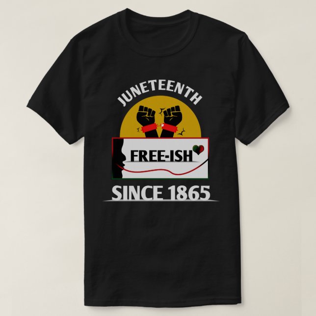 Camiseta Decimoctavo Freeish desde 1865 2 (Diseño del anverso)