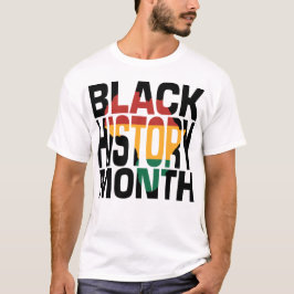 Camiseta Decimoctavo Mes de Historia Negra