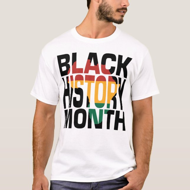 Camiseta Decimoctavo Mes de Historia Negra (Anverso)