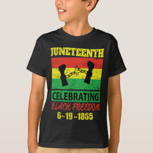 Camiseta Decimoctavo mes de junio celebrando la bandera de