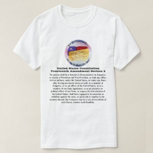 Camiseta Decimocuarta enmienda a la Constitución de los Est