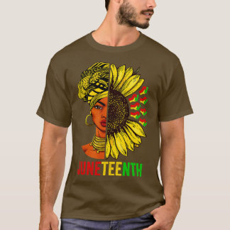 Camiseta Decimosegunda historia negra de mujeres africanas 