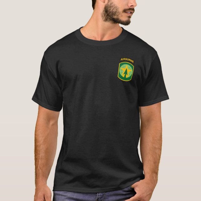 Camiseta décimosexto Remiendo aerotransportado de la (Anverso)