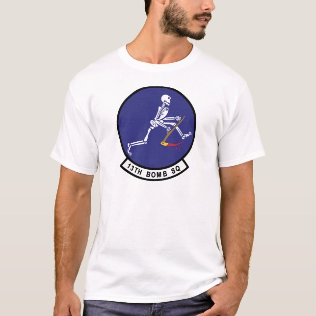 Camiseta décimotercero Escuadrilla de la bomba (Anverso)