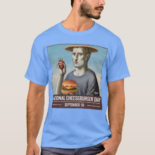 Camiseta Decir "Día Nacional de Queburger"