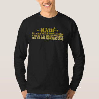 Camiseta Decir divertido profesor de matemáticas Retro ma