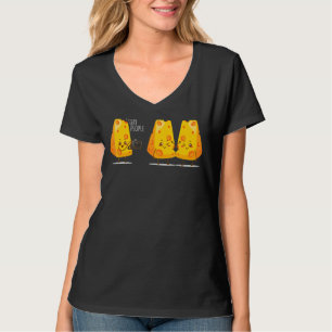Camiseta Decir Gente Delicioso Corte Fundiendo Queso De Com