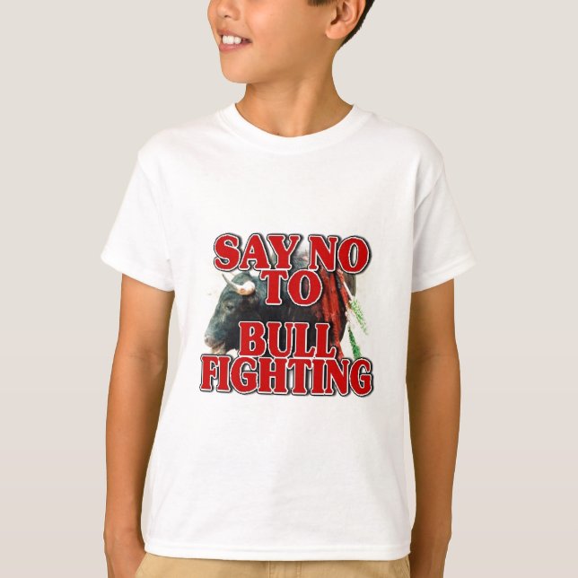 Camiseta Decir No A La Tauromaquia (Anverso)