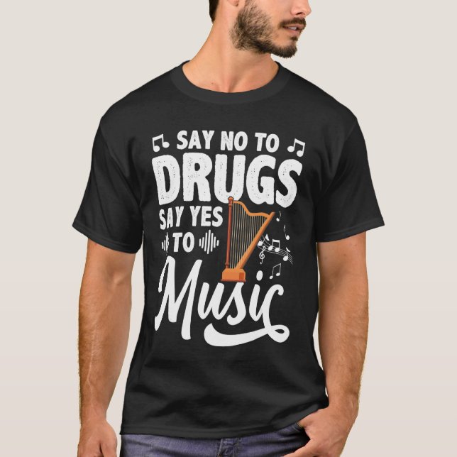 Camiseta Decir No A Las Drogas Decir Sí A Hartar La Semana  (Anverso)