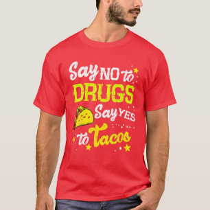 Camiseta Decir No A Las Drogas Decir Sí A La Cinta Roja Fun