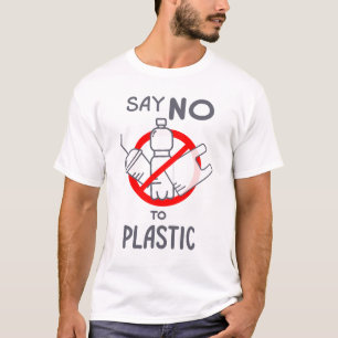 Camiseta Decir No Al Plástico