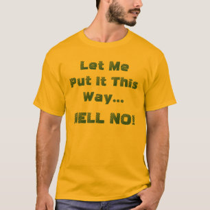 Camiseta Decir que no es divertido, humor divertido