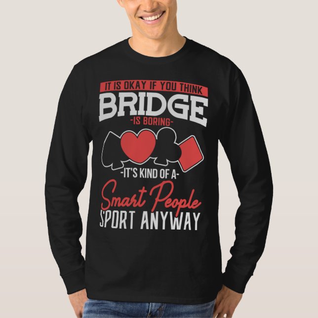 Camiseta Deck Dealer Bridge Card Game (Anverso)