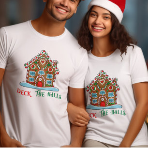 Camiseta Deck Halls Navidades House