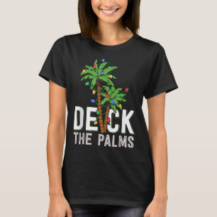 Camiseta Deck The Palm Tree Ilumina A La Familia Tropical H