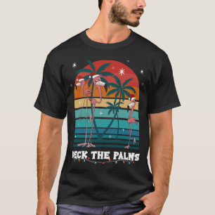Camiseta Deck The Palms Flamingo Chistmas Season