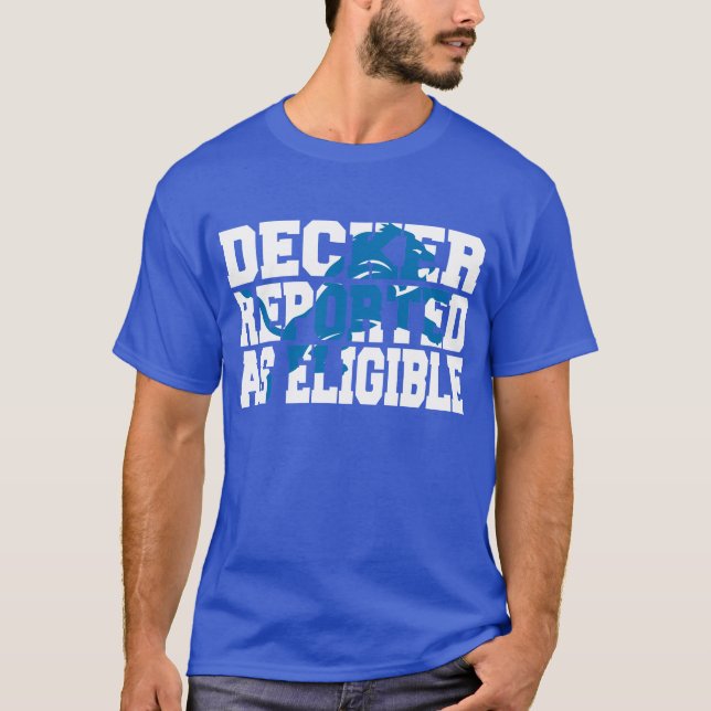 Camiseta decker declarado elegible (Anverso)