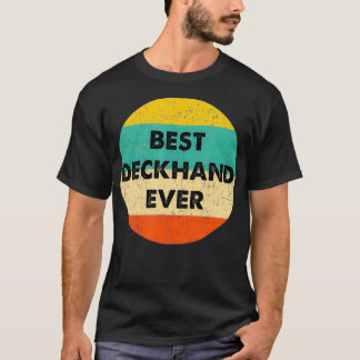 Camiseta Deckhand Best Deckhand