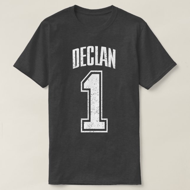 Camiseta Declan Supporter Number 1 Greatest Fan T-Shirt (Diseño del anverso)