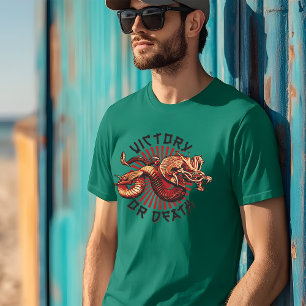 Camiseta Declaración audaz Tee para los guerreros: victoria