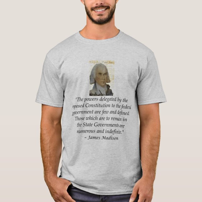 Camiseta Declaración de Derechos Bckgrnd de las derechas de (Anverso)