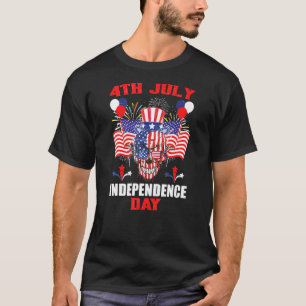 Camiseta Declaración De Diseño De Estados Unidos Del Día De